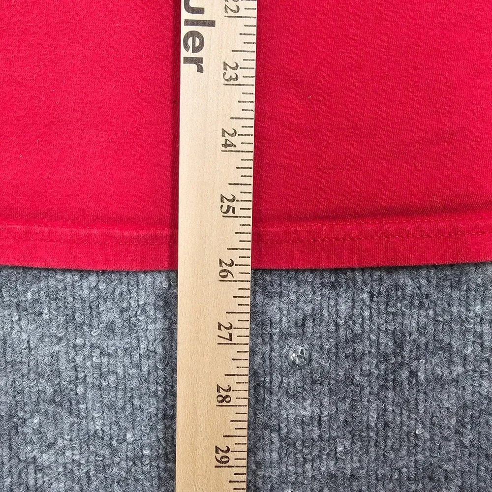 Vans Off The Wall Red Graphic T-Shirt Mens Medium Running Logo Skate Streetwear‎